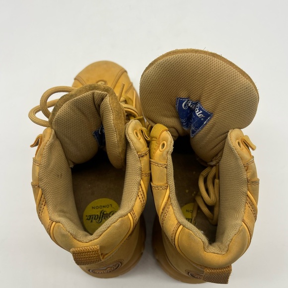 Buffalo London 1348-14 2.0 Yellow Nubuck Women’s Sz 41 US 10.5 Platform Boots - Picture 12 of 15